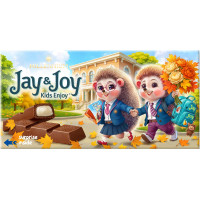 Шоколад Millennium Jay&Joy молочний з молочною начинкою 90г Осінь Шоколад Millennium Jay&Joy молочний з молочною начинкою 90г Осінь